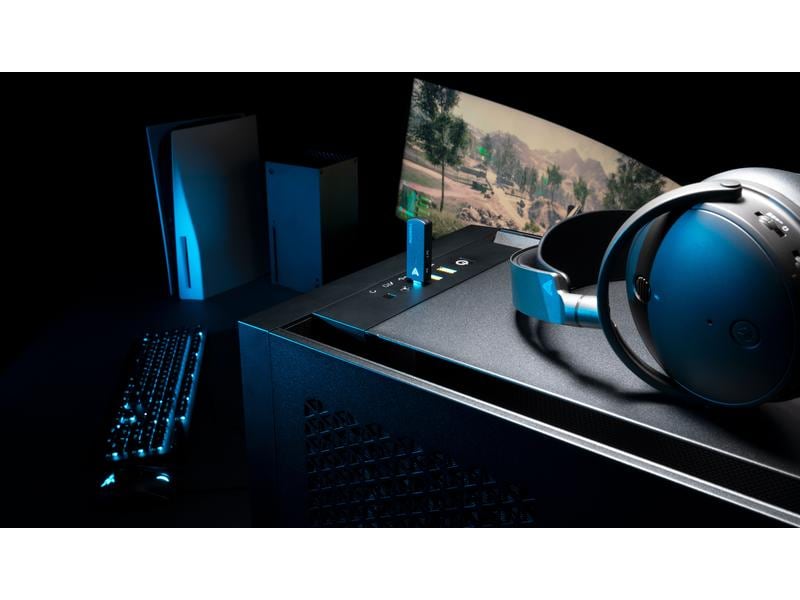 Audeze Headset Maxwell für PlayStation Schwarz Drahtloses Gaming-Headset für PlayStation, PC, Mac, iOS, Android