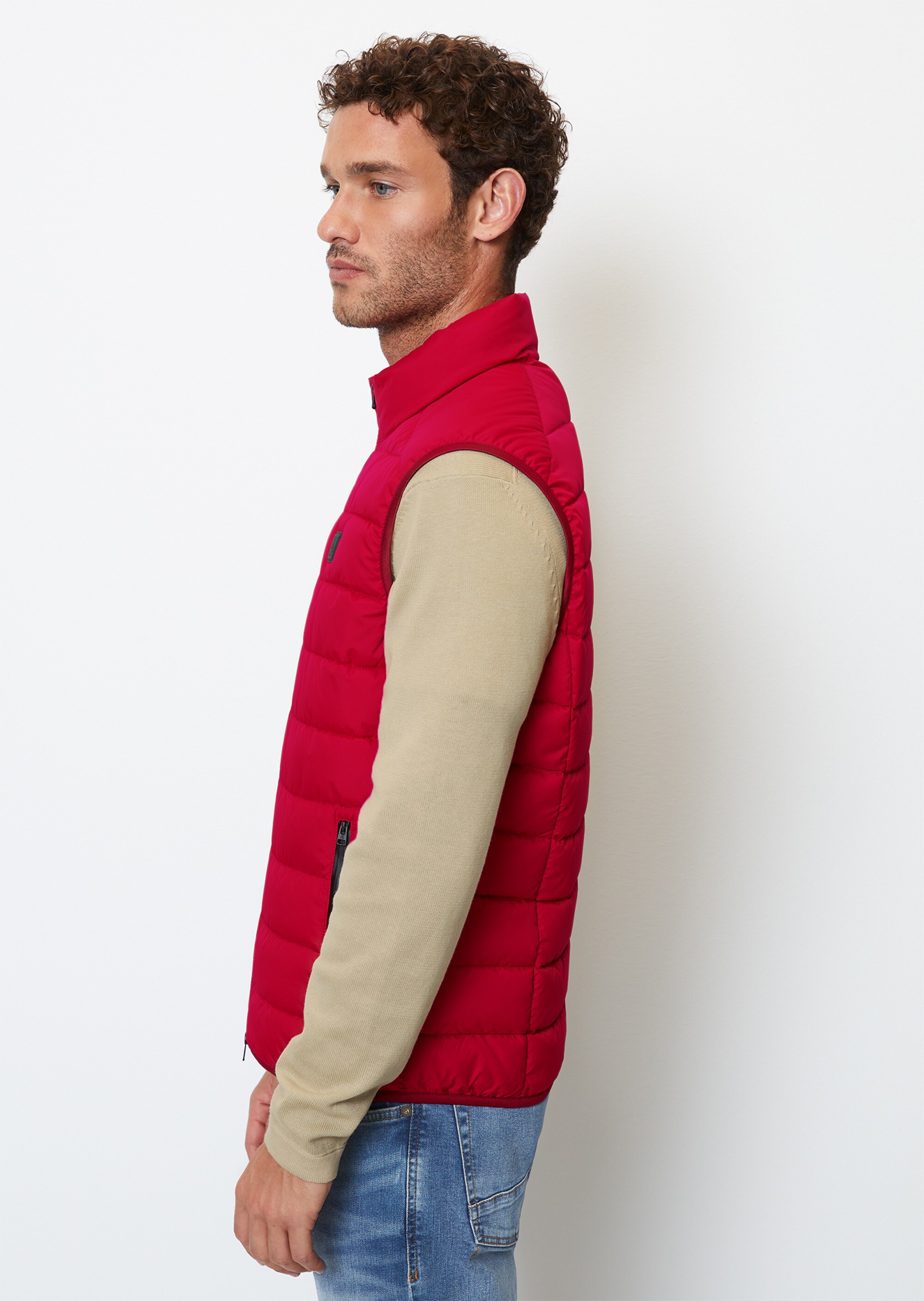 Steppweste regular aus recyceltem Polyester
