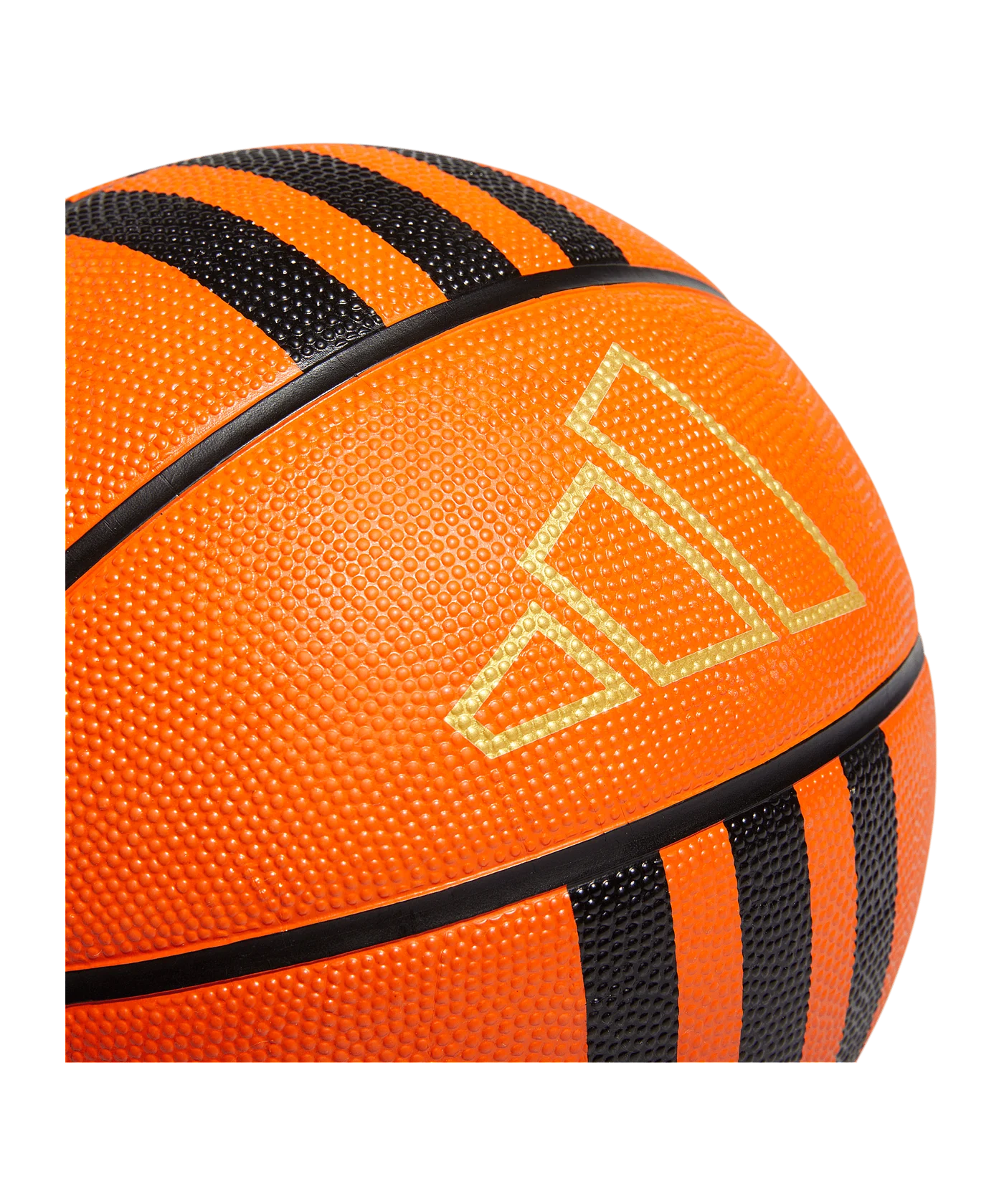 adidas 3S Basketball Orange Schwarz