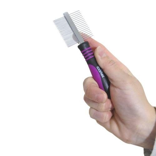 Ibanez Mini Double Comb para Raças Pequenas, Preto
