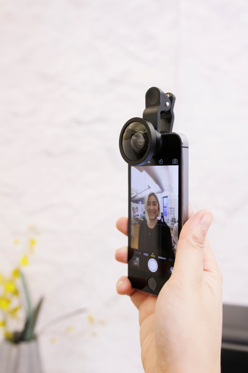 Kikkerland - Kamera Linse Til Smartphone - Wide Angle - 0,4X