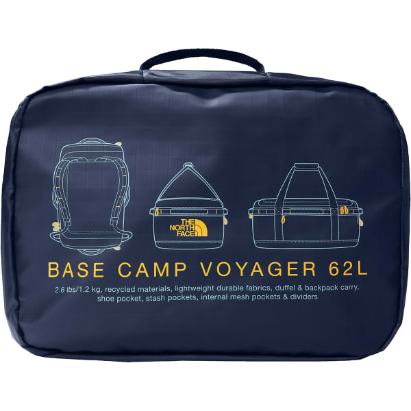 Duffel THE NORTH FACE BC VOYAGER DUFFEL 62L SUMMIT NAVY/SUMMIT GOLD