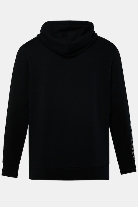 John F. Gee Hoodiejacke, Ärmelprint, Kängurutasche, bis 8 XL