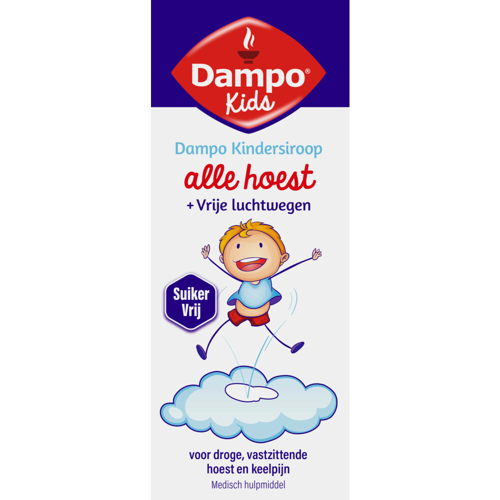 Dampo Kids Alle Hoest Suikervrij120 ml