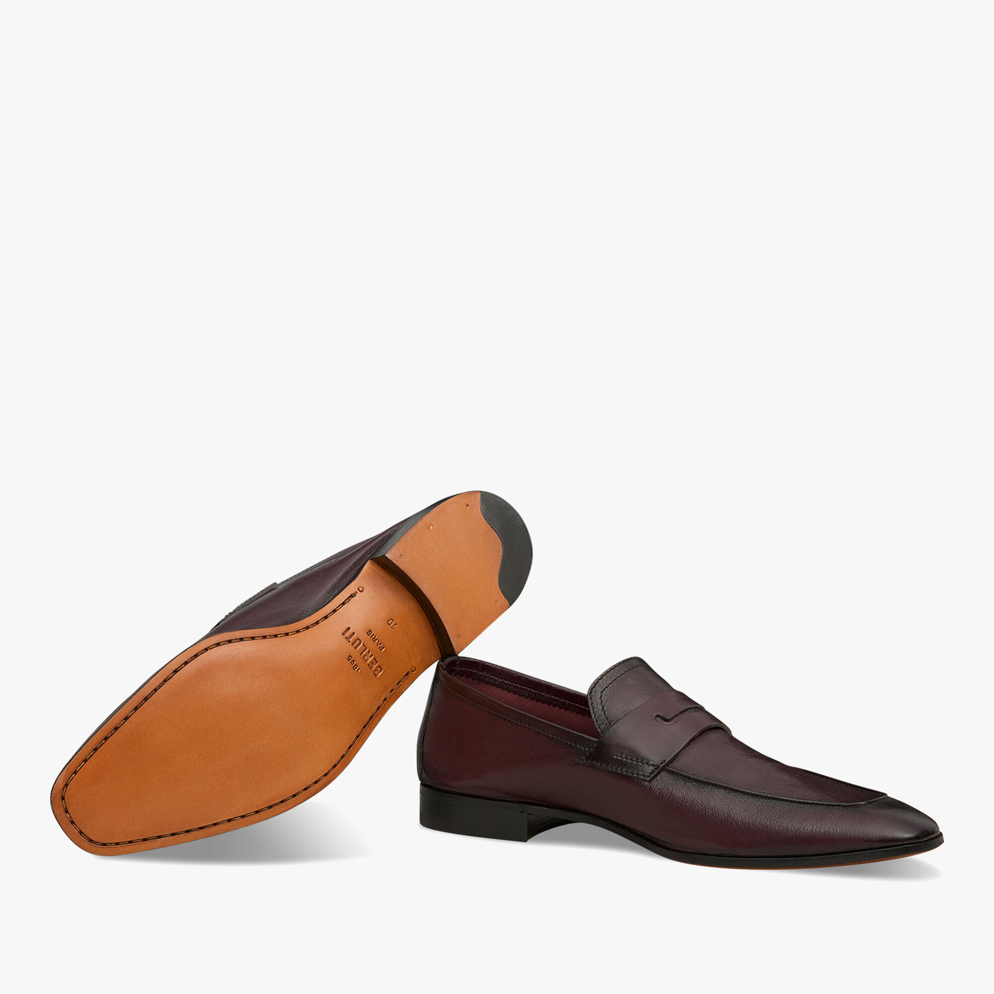 Mocassin Lorenzo En Cuir De Kangourou Scritto