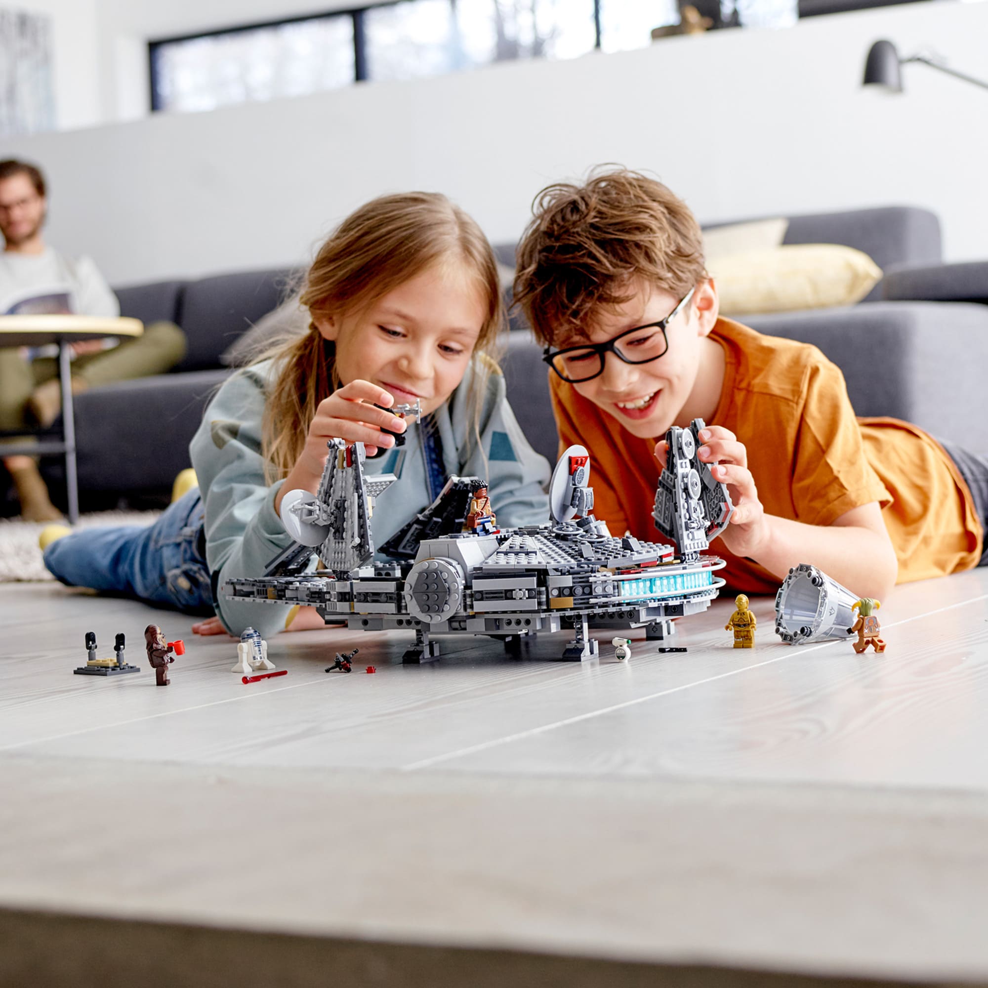 LEGO Konstruktionsspielzeug Star Wars Millennium Falcon