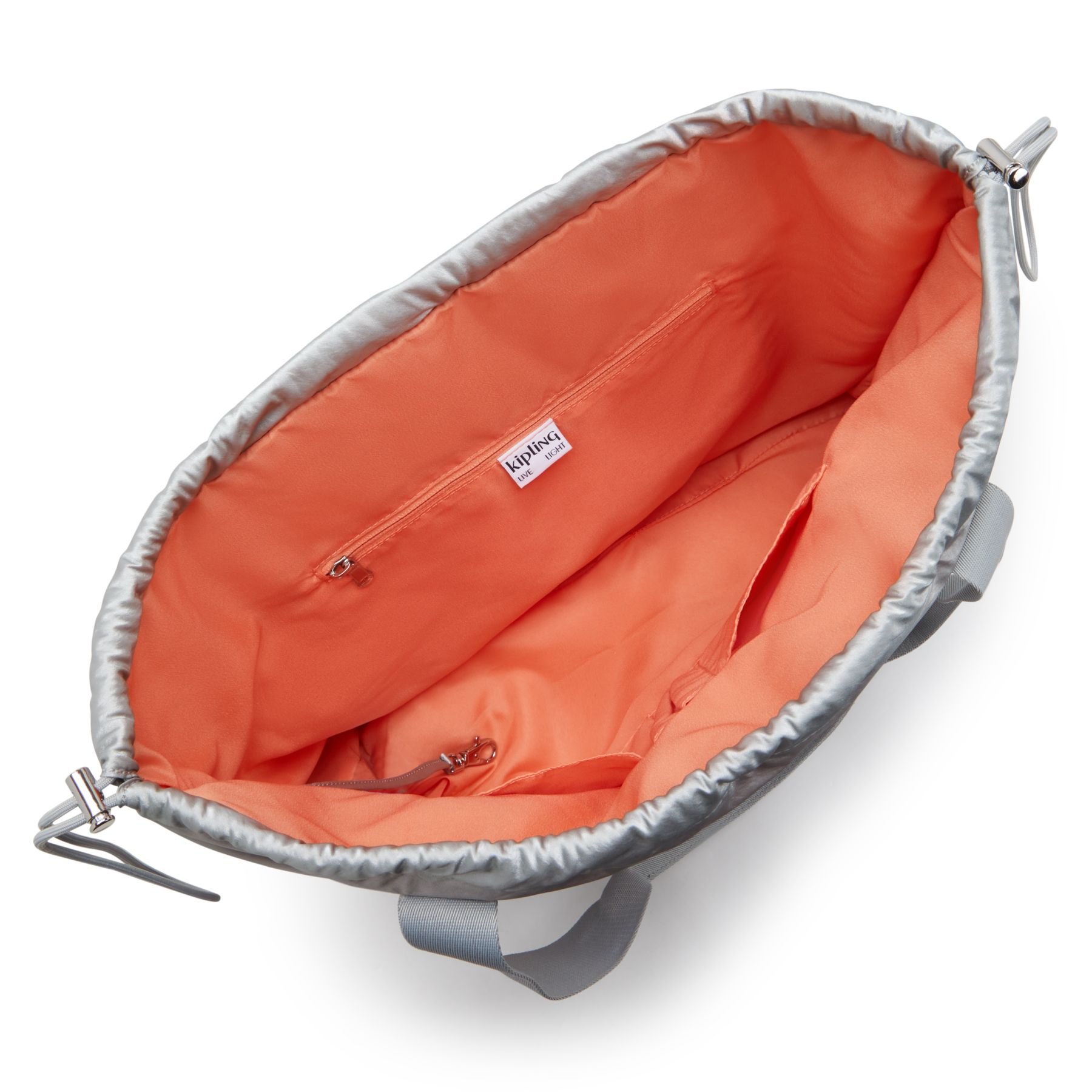 ELMAR Sac fourre-tout de taille moyenne avec cordon de serrage - Silver Glam