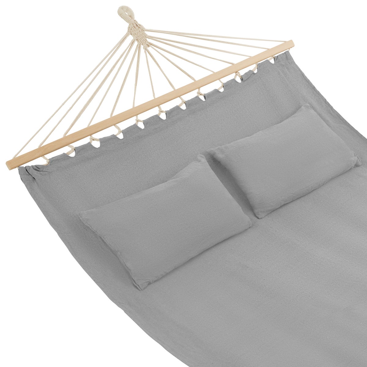 tectake Eden hangmat met spreidstokken, voor 2 personen, 230 x 145 cm