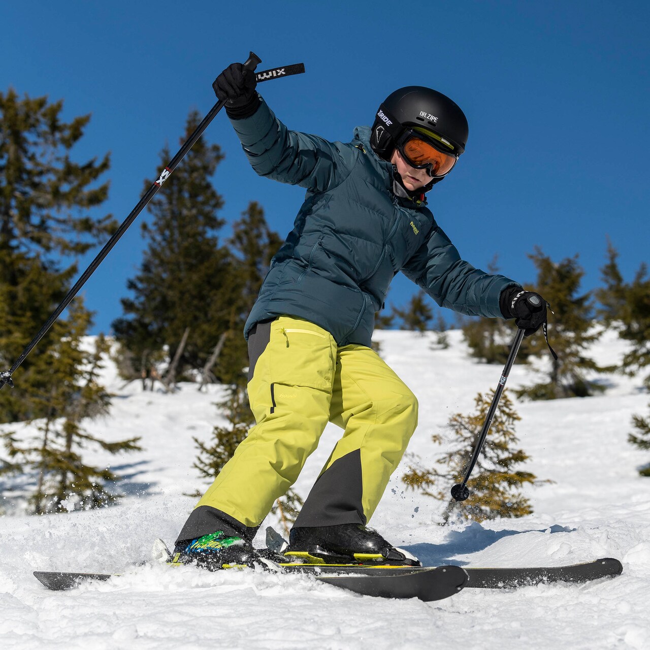 Bergans Røros Down Youth Jacket<br>Varm og behagelig dunjakke!