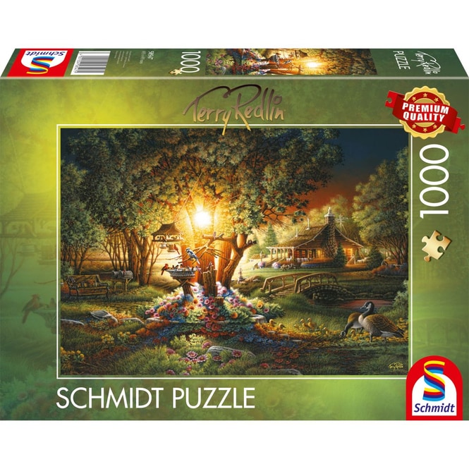 Puzzle - Terry Redlin - Prächtiges Frühlingsleuchten - 1000 Teile