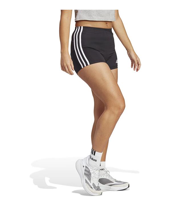 adidas Women Essentials 3-Stripes Single Jersey Booty Shorts