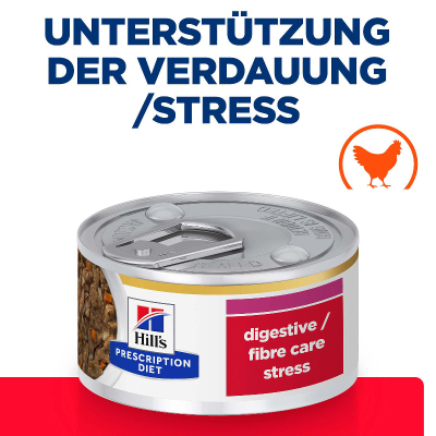 Hill's VET Katze Prescription Diet GB Stress 24x82g