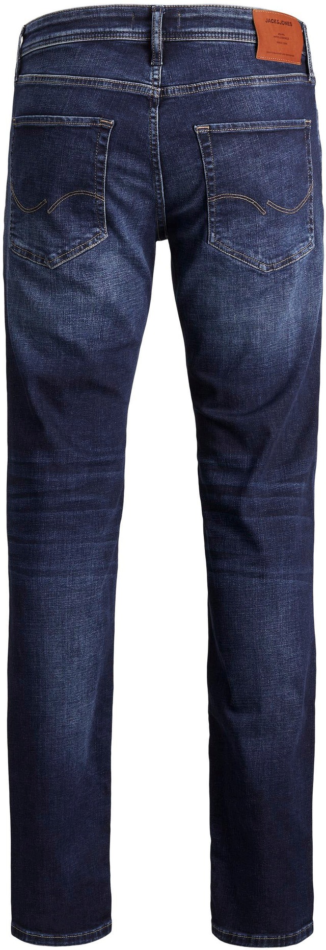 Jack & Jones Regular-fit-Jeans »JJICLARK mit Used-Look und Stretch für den Alltag«, mit Abriebeffekten