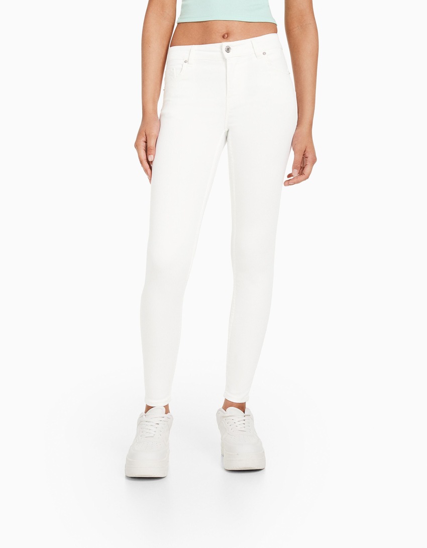 calça jeans skinny push-up