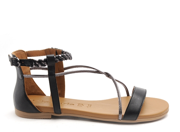 Tamaris nu pieds plats femme 28043 20 noir