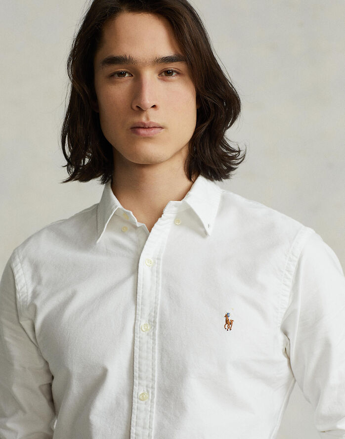 Polo Ralph Lauren Slim Fit Oxford Shirt Hvid