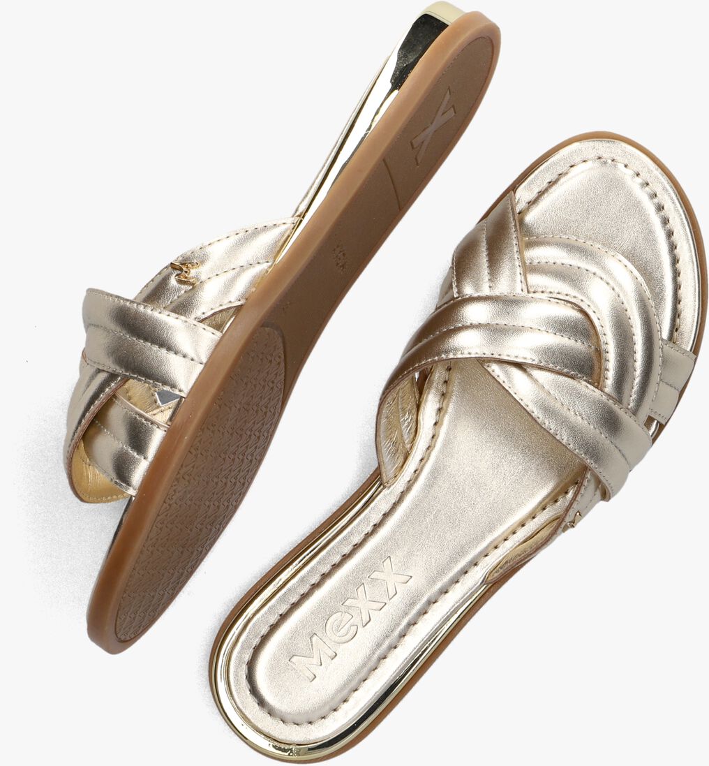 MEXX gouden mexx slippers natalya