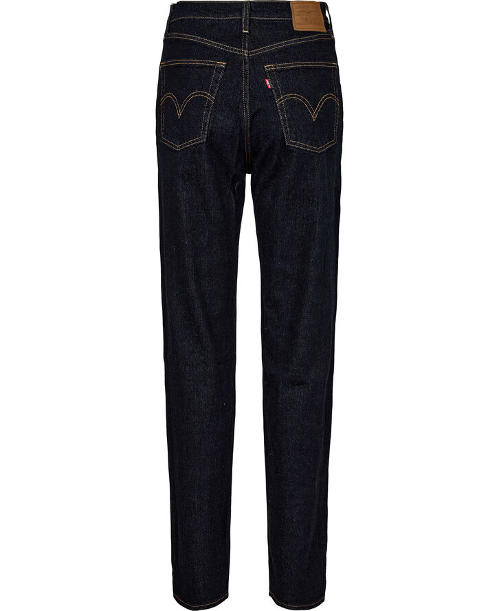 Levi's RIBCAGE FULL LENGTH SMALL COUR Dark indigo - flat finish