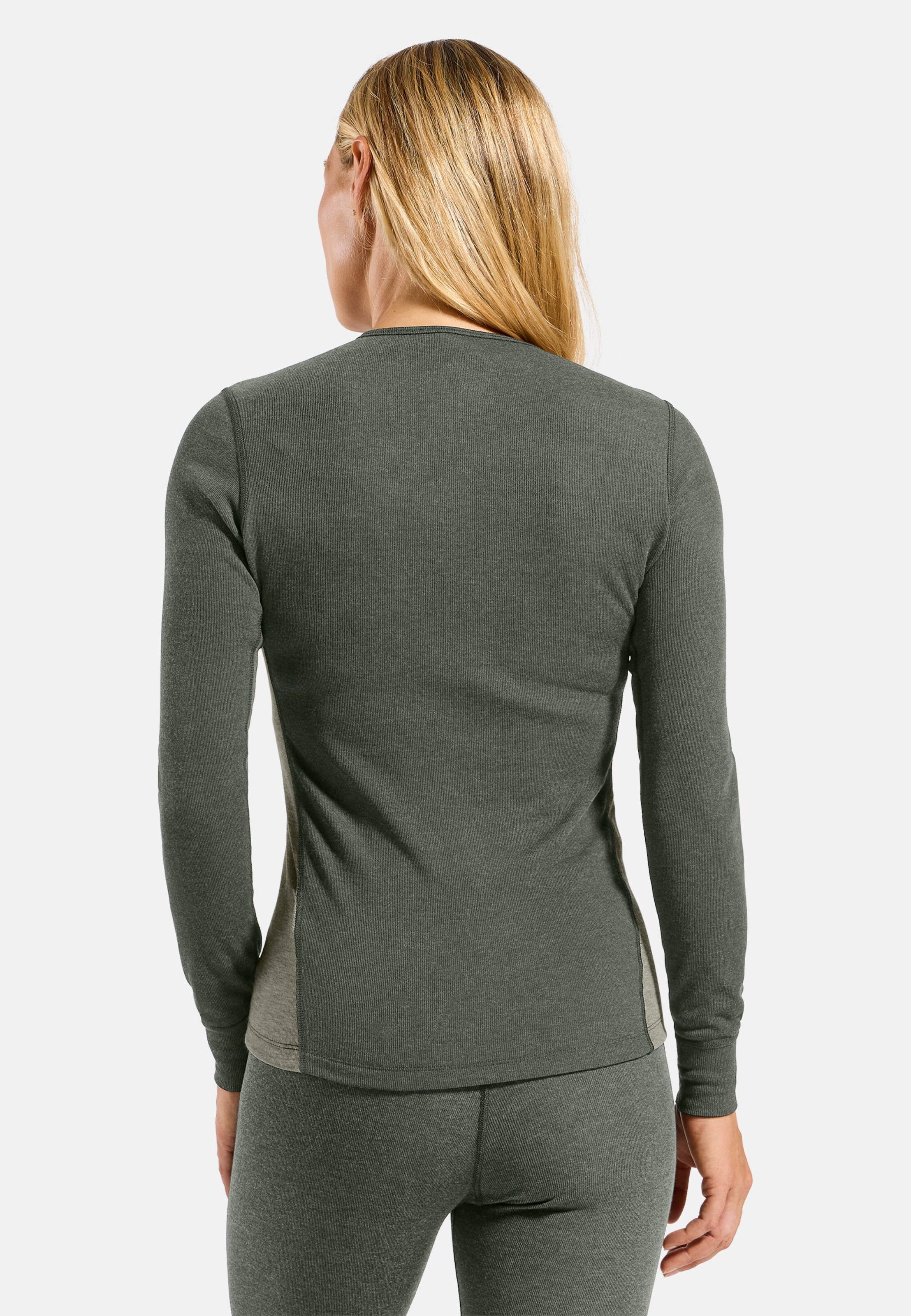 Active Warm Base layer Set in shadow - agate gray