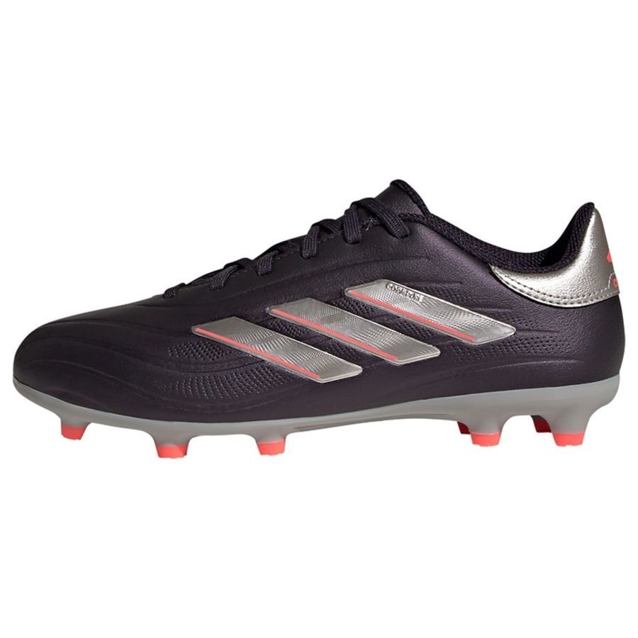 adidas Copa Pure 2 League FG Vivid Horizon - Aurora Black/Argenté/Turbo Enfant