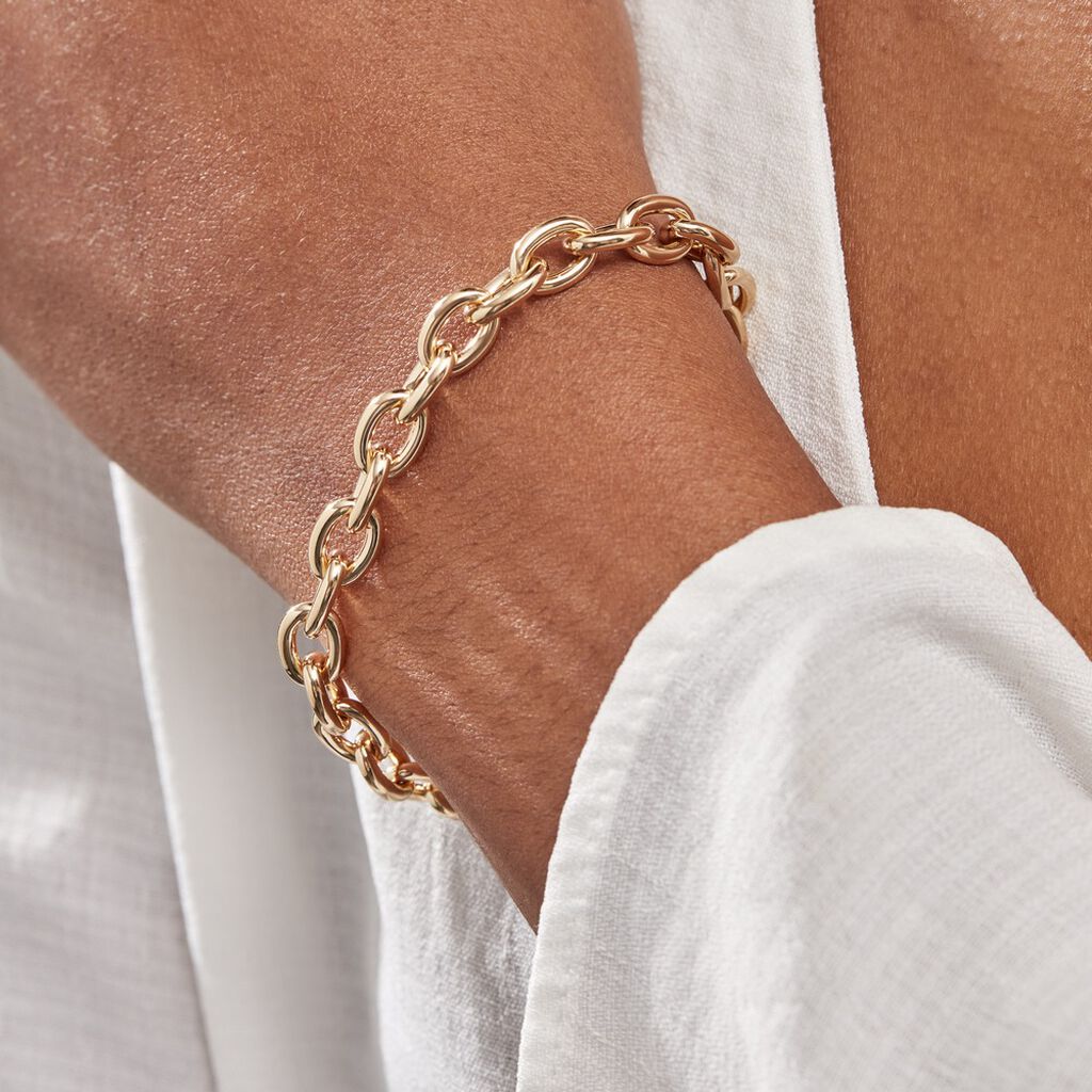 Bracelet Plaqué Or Laodamie