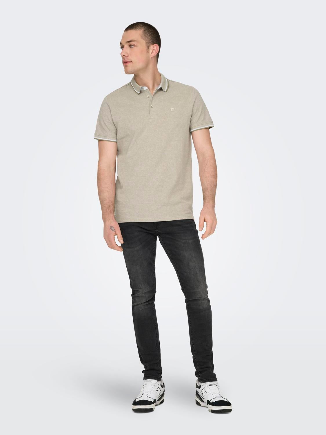 ONSFLETCHER Polo Chinchilla