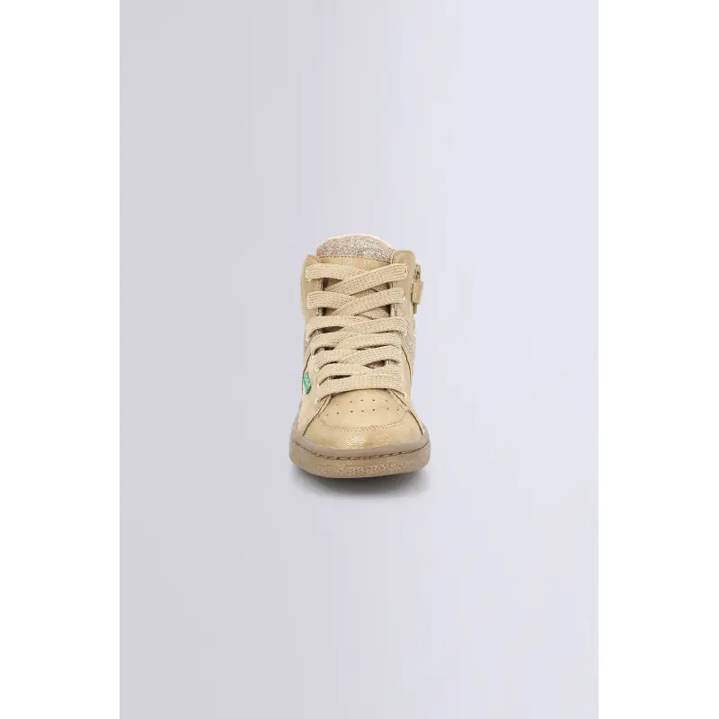 LOWELL CHAMPAGNE SNEAKERS HAUTES Synthétique Fille