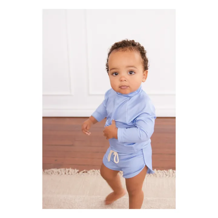 Ina Swim Short de bain Matière Recyclée Mesa  | Bleu ciel
