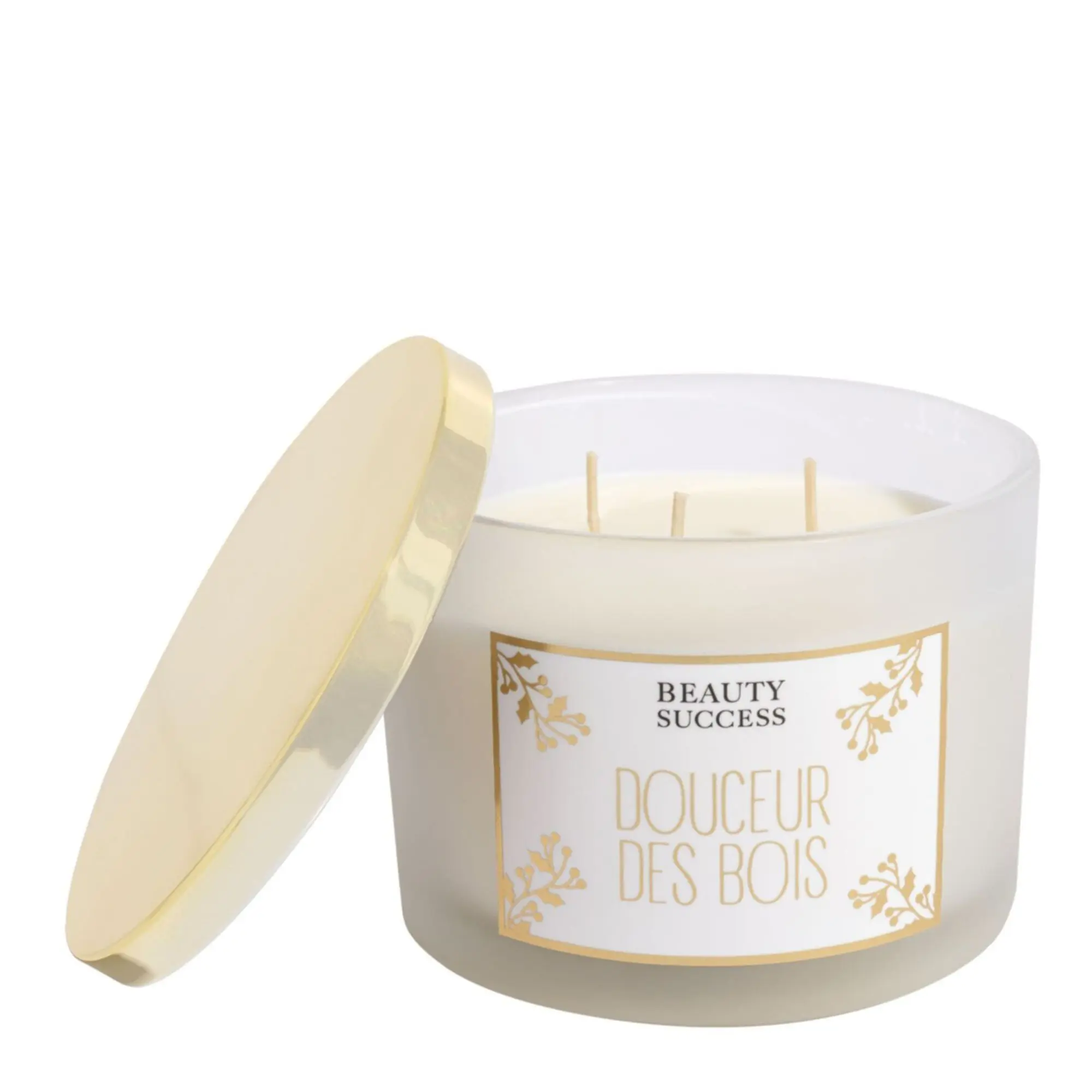 Beauty Success - Douceur des Bois Bougie Parfumée 330g - Bougie