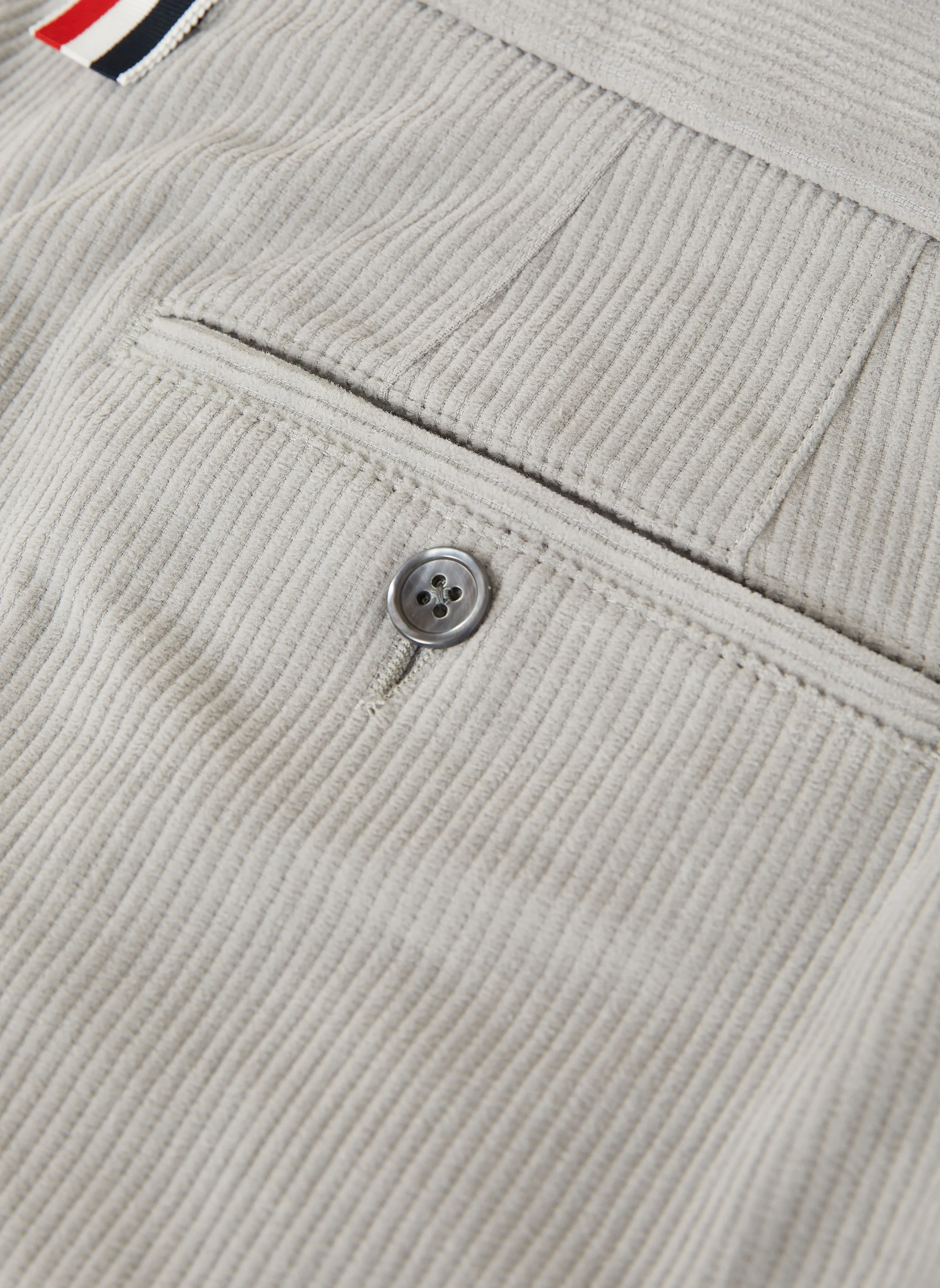 THOM BROWNE. Anzughose Regular Fit aus Cord