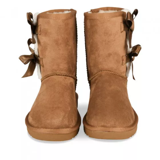 Bottines MARRON LOVELY SKULL