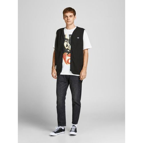 Jack & Jones - 12219833 JJJFRANK JJLEEN-BLACK DENIM Negro
