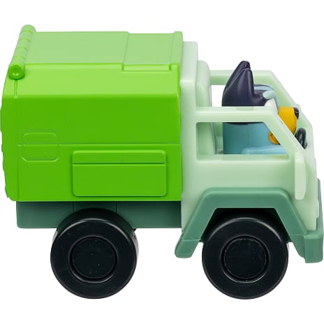 Bluey familiens minibiler m. figur - flere varianter - assorteret