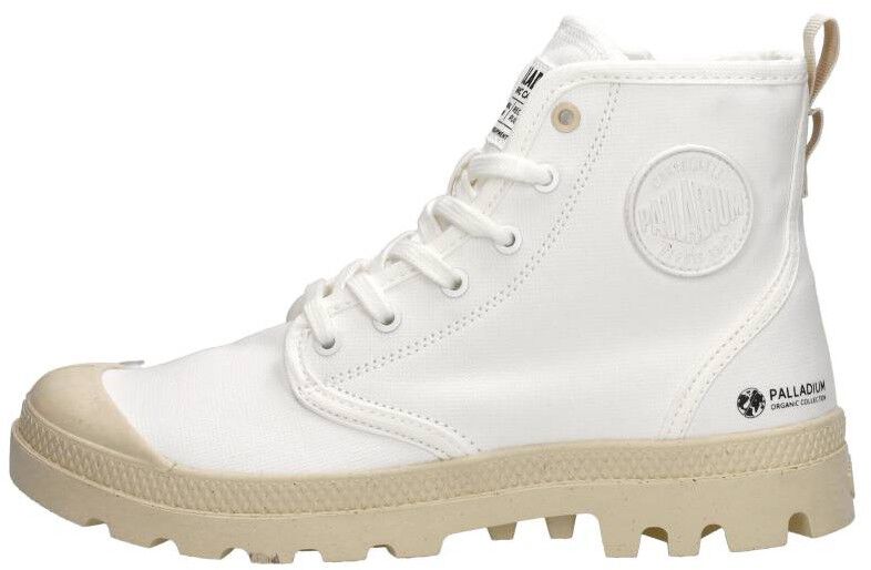 Palladium Pampa Hi Zip Oragnic wit
