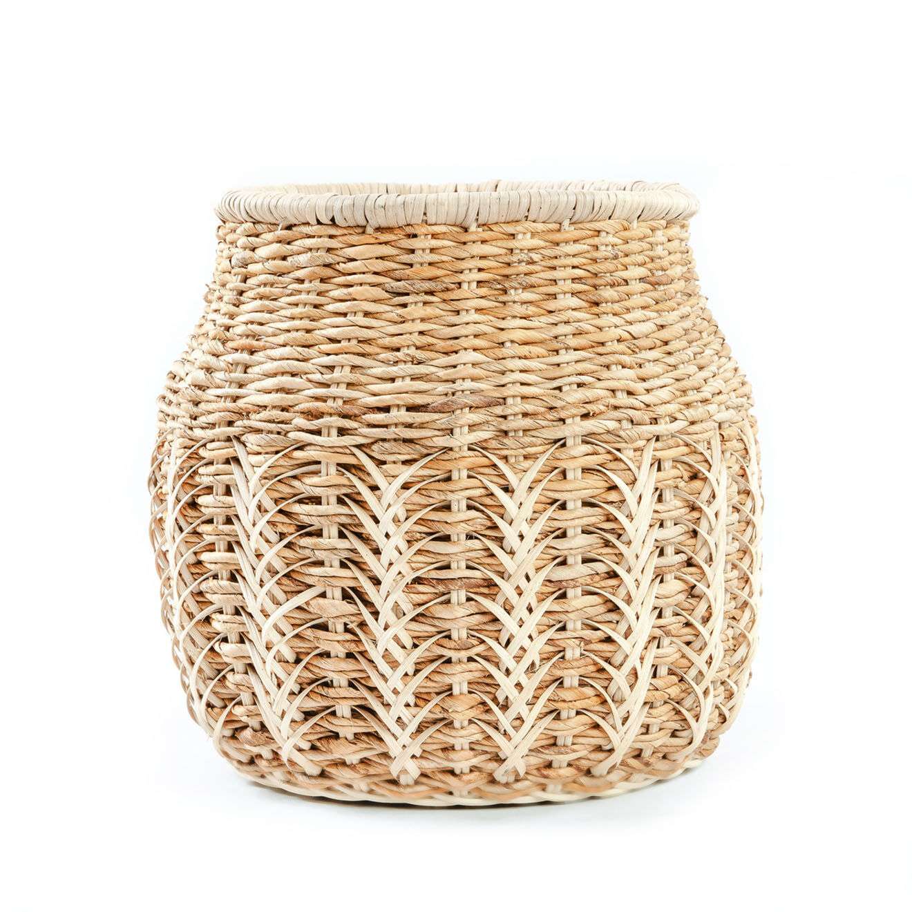 Bazar Bizar Panier Luziru naturel - D.52xH.45 cm
