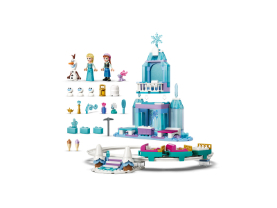 LEGO Elsa's ijskasteel en sneeuwrit (43281)