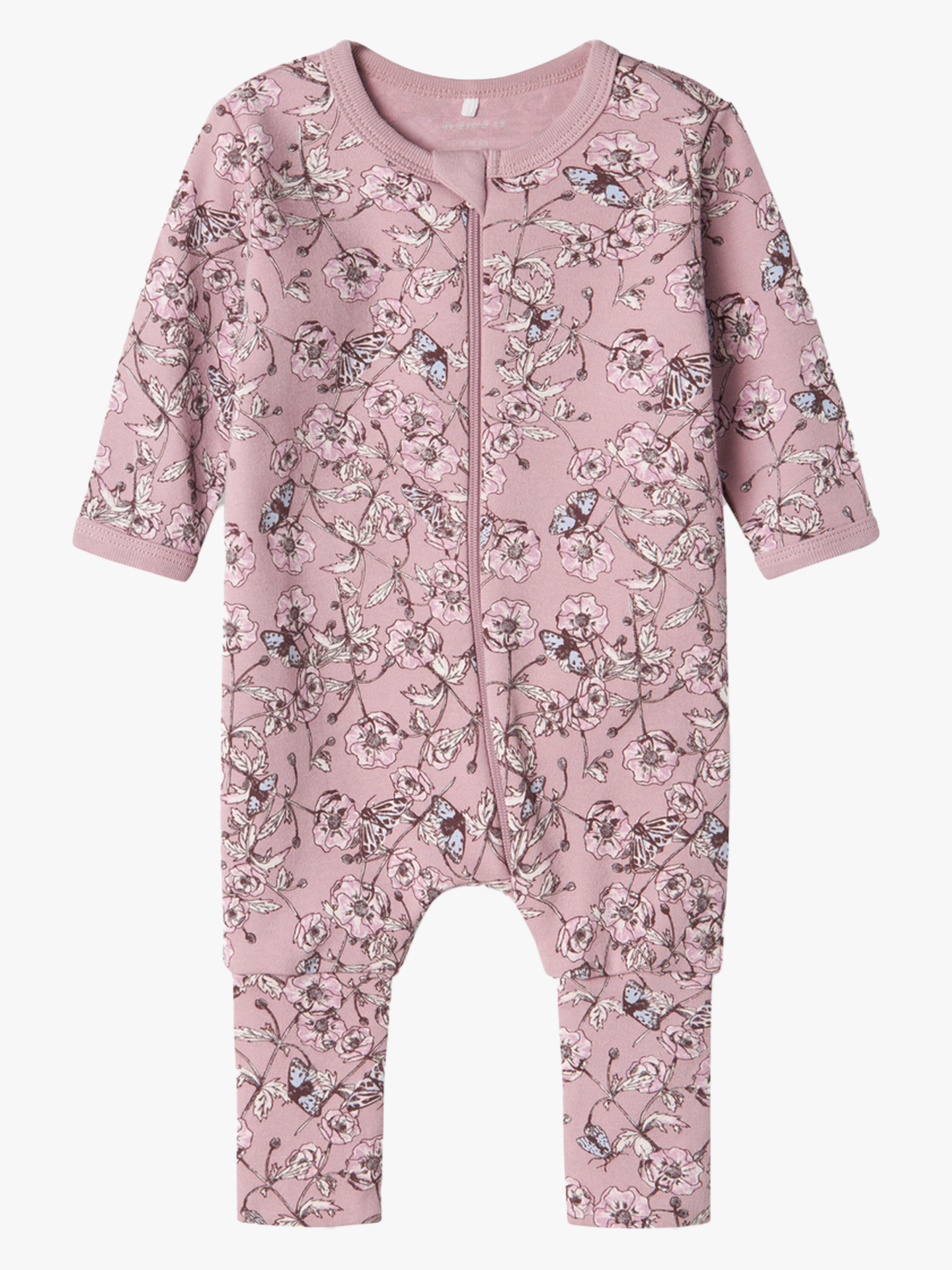 Nightsuit 2 Pack zip grape flower