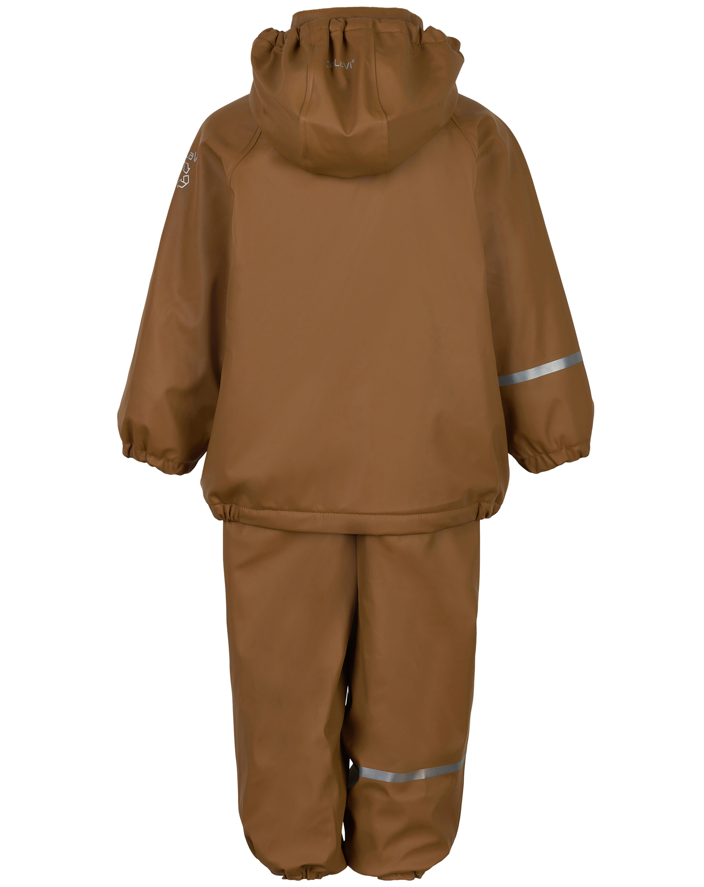 Regenanzug BASIC gefüttert 2-teilig in rubber