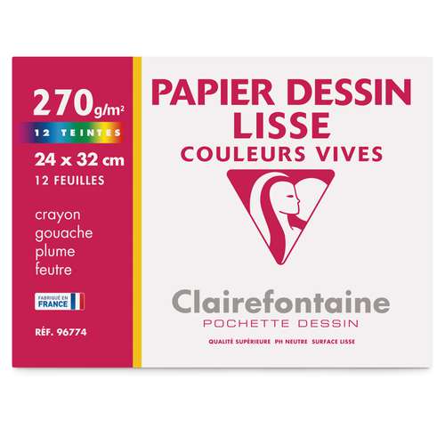 Clairefontaine Maya Zeichenpapier-Block
