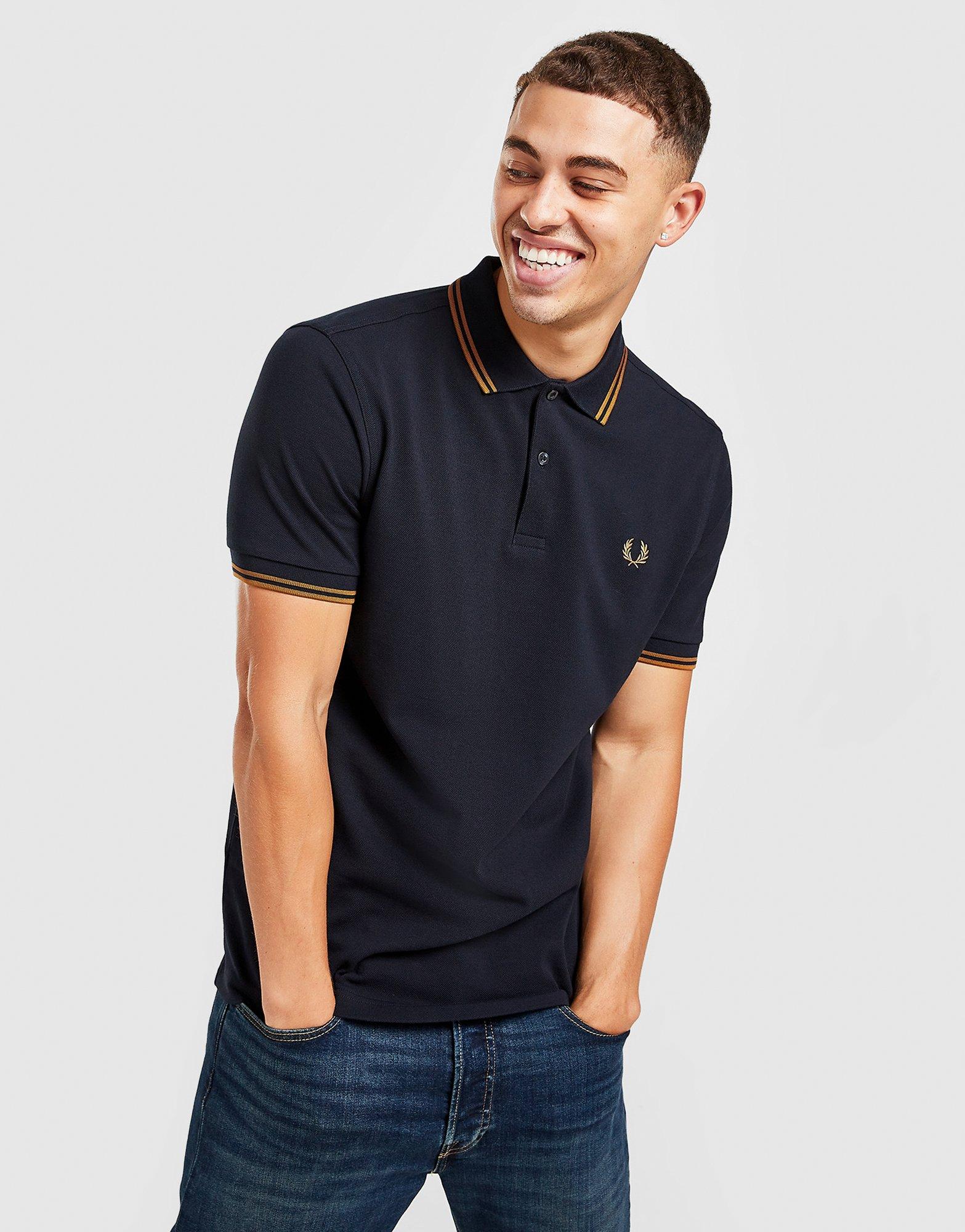 Fred Perry Polo Double Liseré Homme