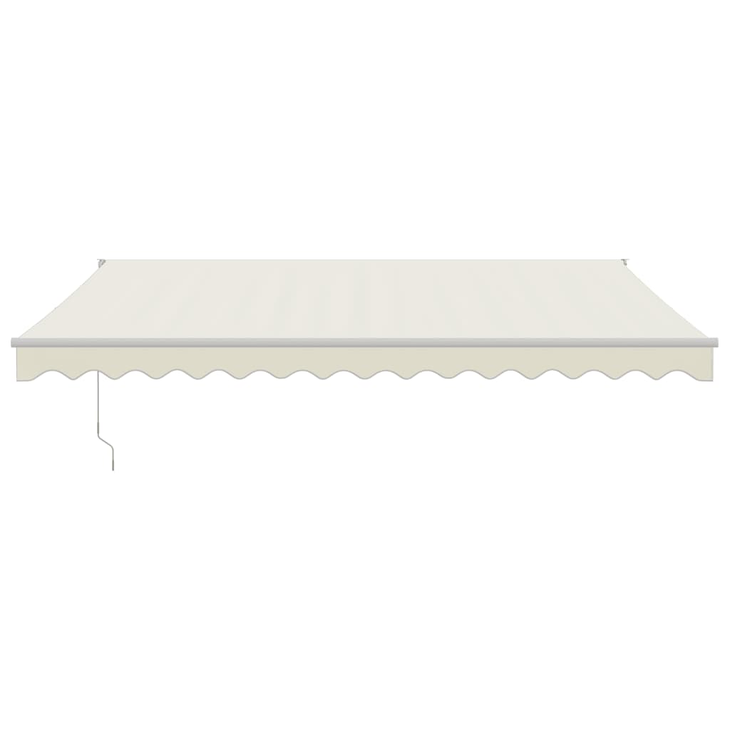 Auvent rétractable automatique crème 4,5x3 m