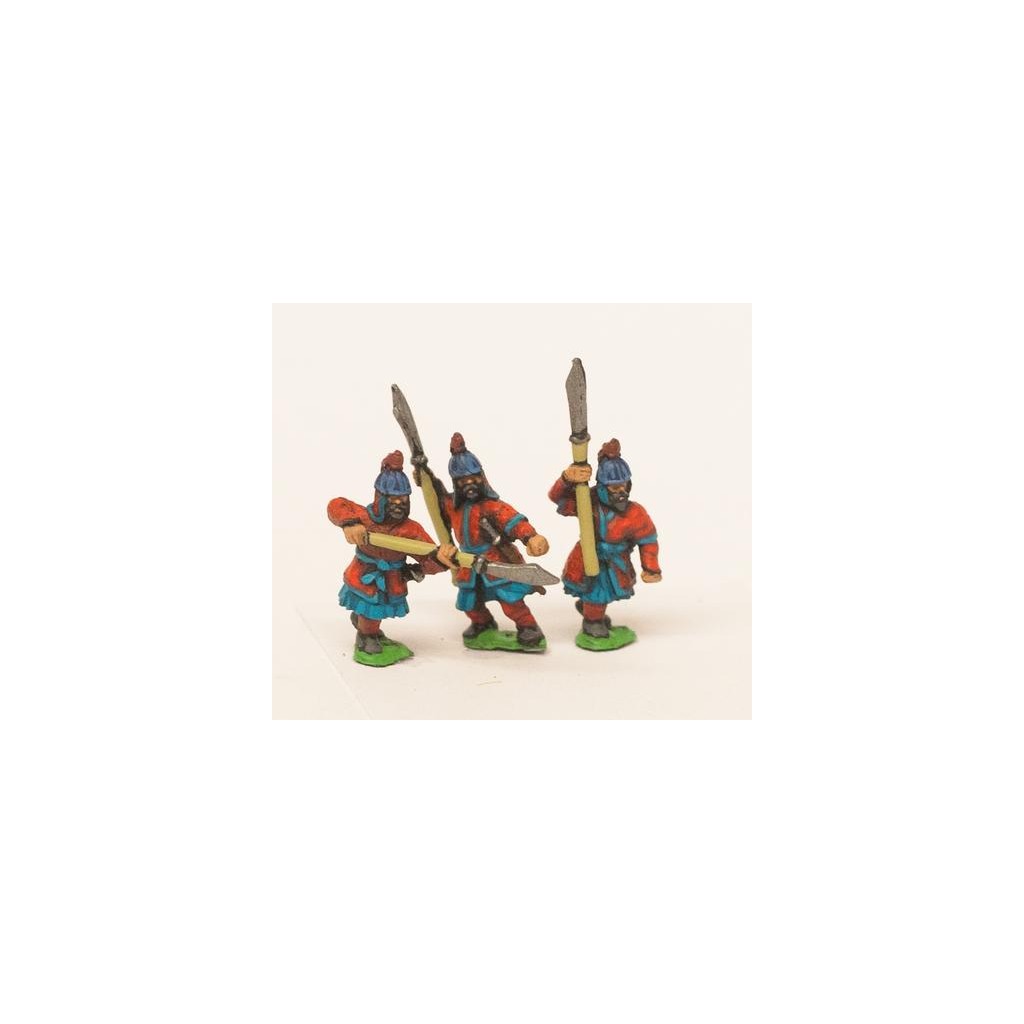 Late 16th Century Korean: Heavy Infantry with Halberds