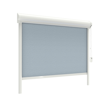 Rolgordijn Draaikiepraam kunststof of aluminium 1137 blauw