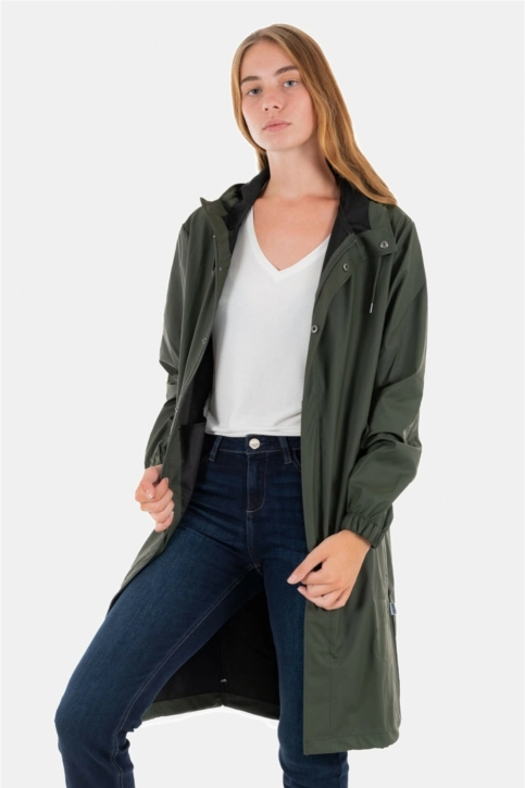 Blousons et vestes rains fishtail parka 03 green