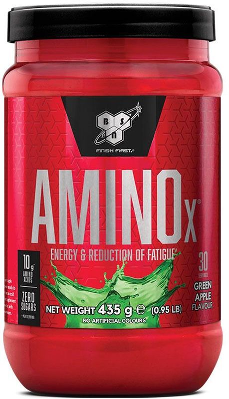 BSN Amino X – BCAA Poeder – Green Apple - Aminozuren Compleet - Suikervrij – 70 doseringen (1015 gram)