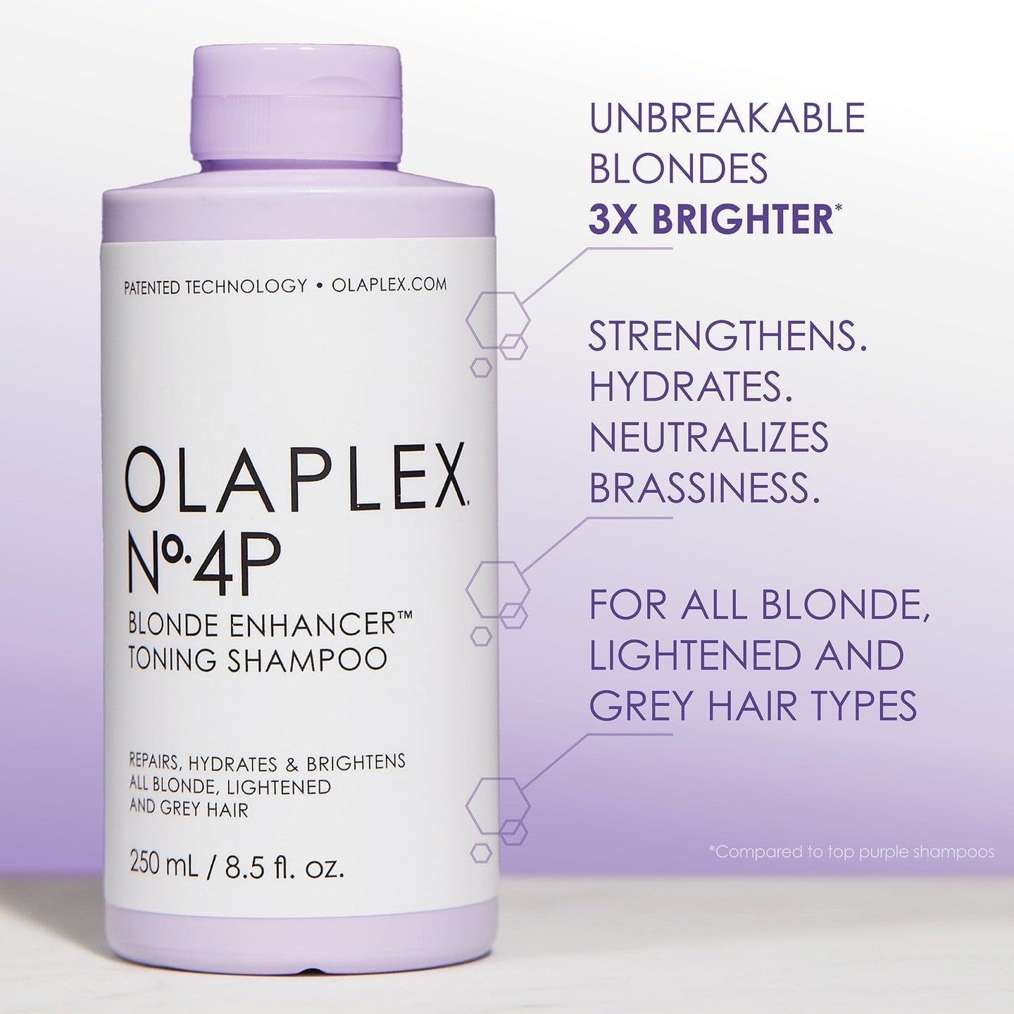 Nº4P BLONDE ENHANCER tonisierendes Shampoo 250 ml
