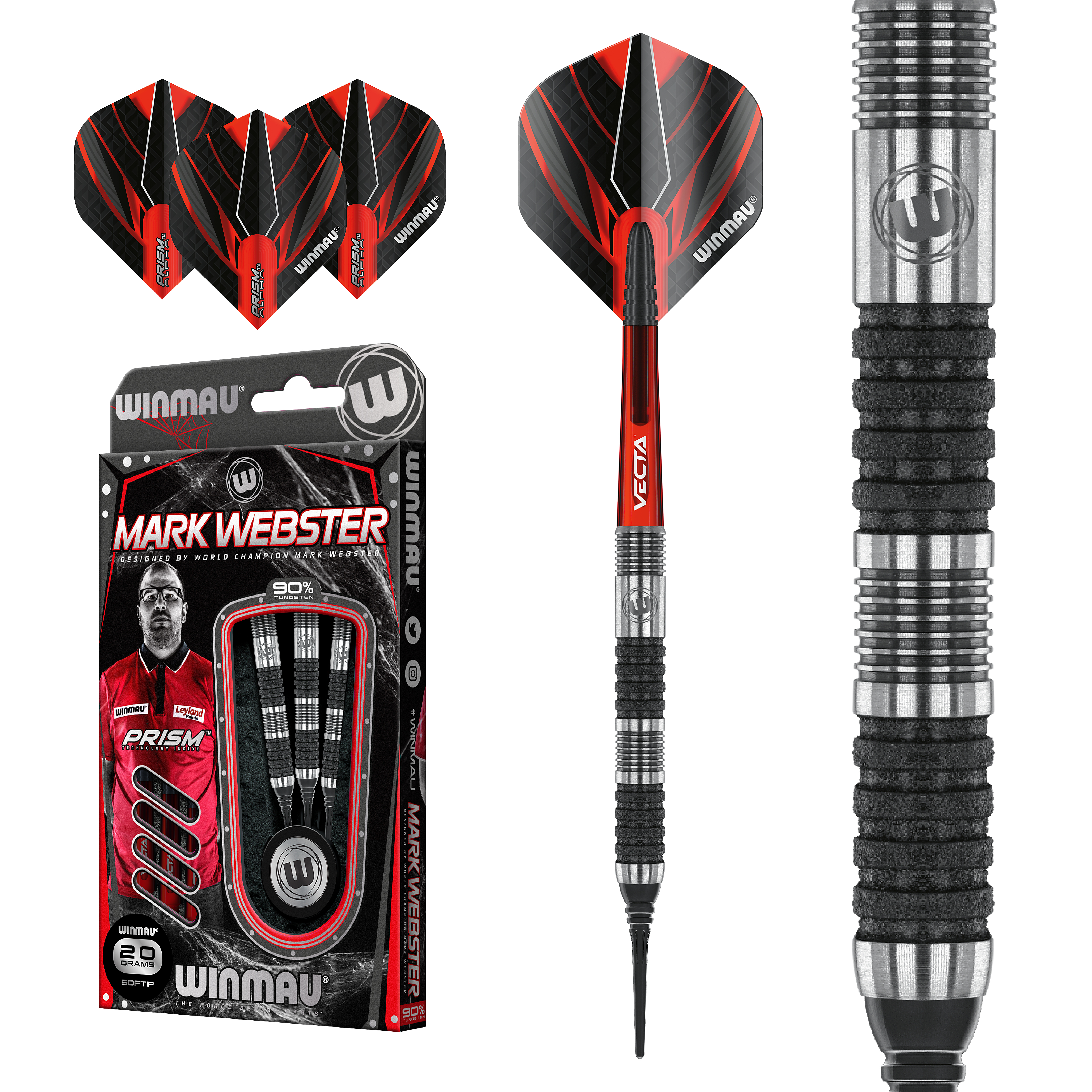 Winmau - Mark Webster Diamond - Softdart