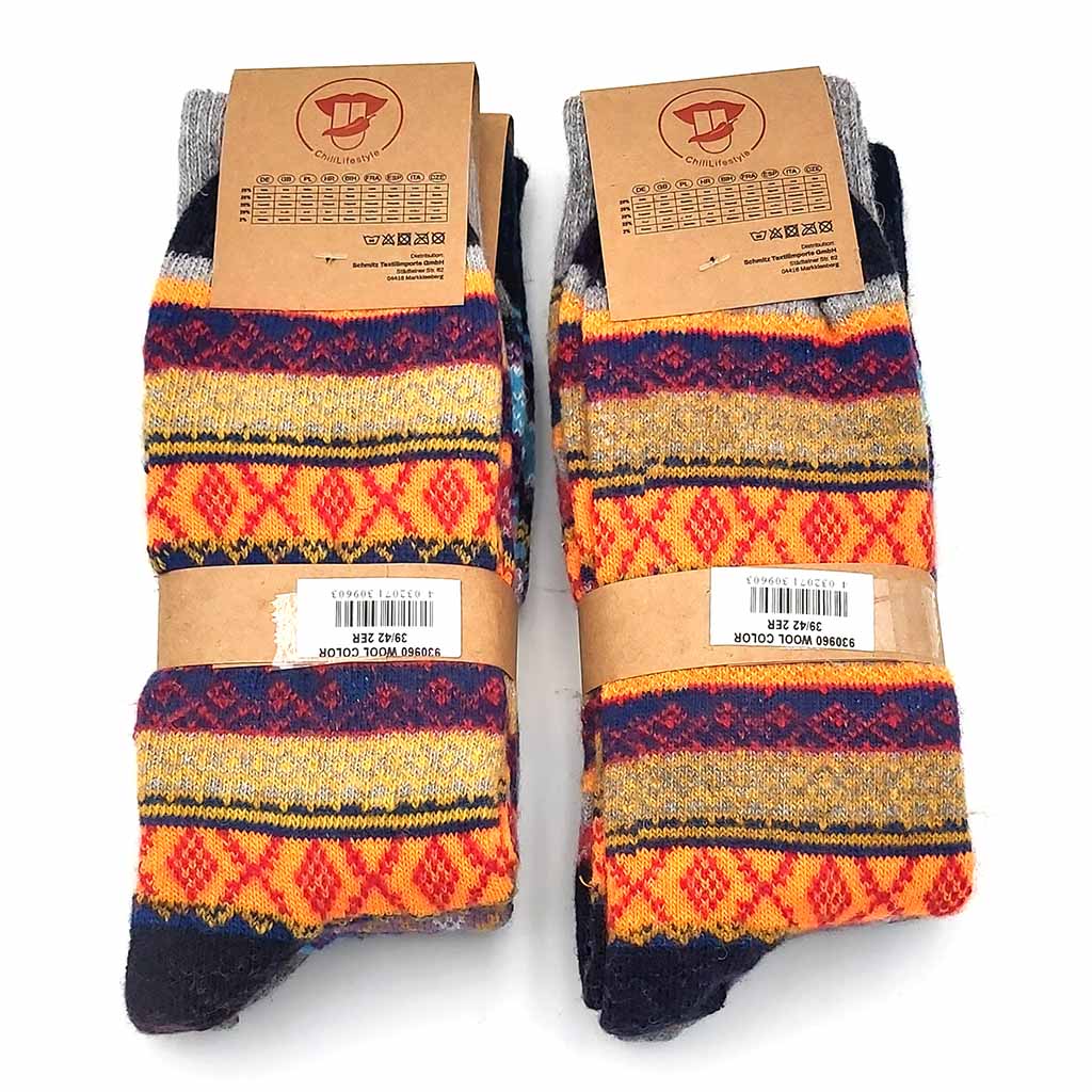 4er HYGGE Woolsocks Gr. 39-42