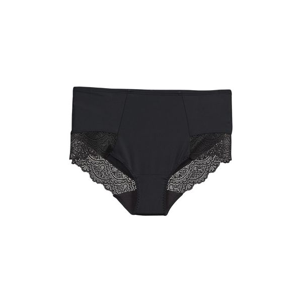 DIM Cuecas de Cintura Subida Ecodim Ventre Plat Preto Fr 42 - D0AVT-0HZ-FR 42