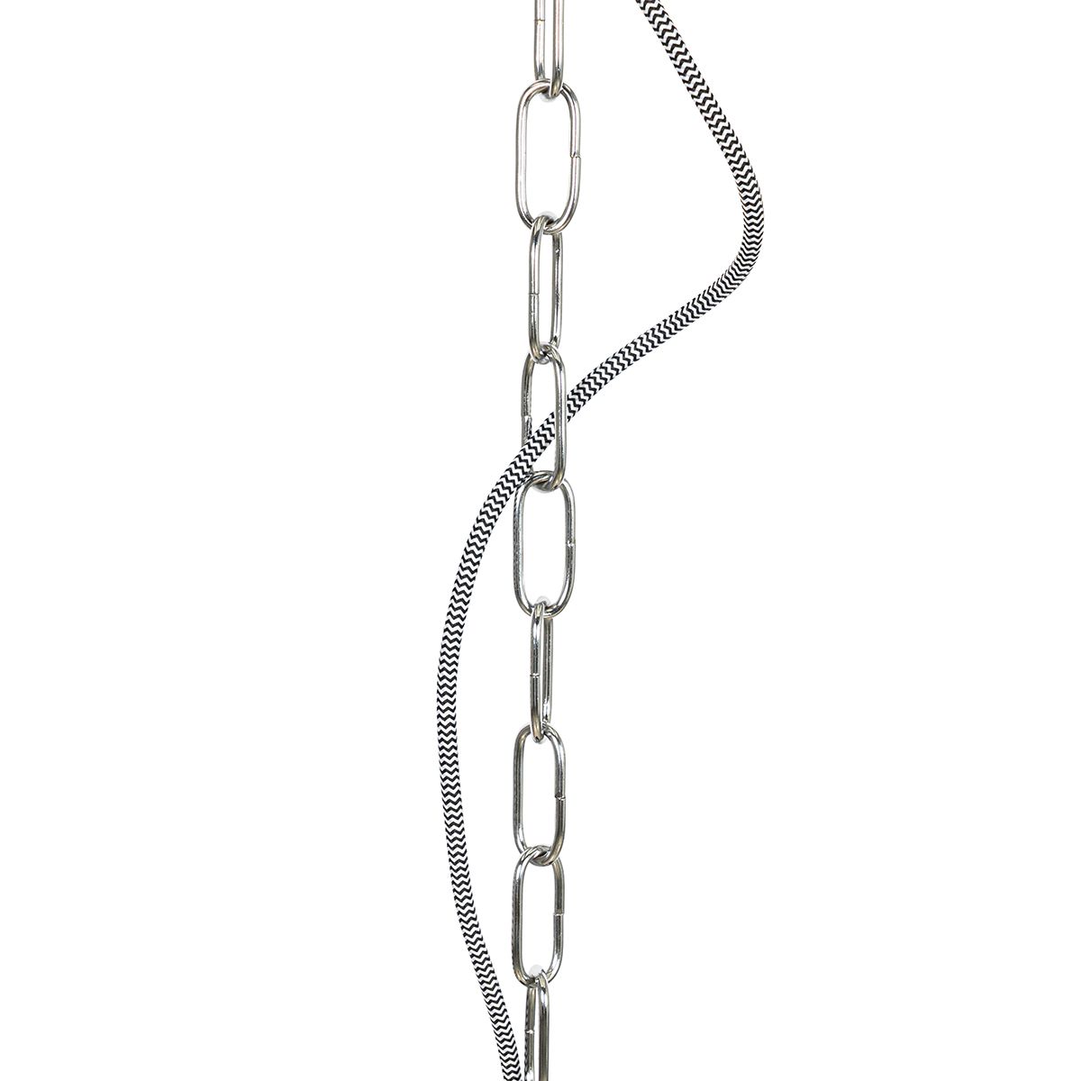 Industriële hanglamp zwart 53,5 cm - Sicko